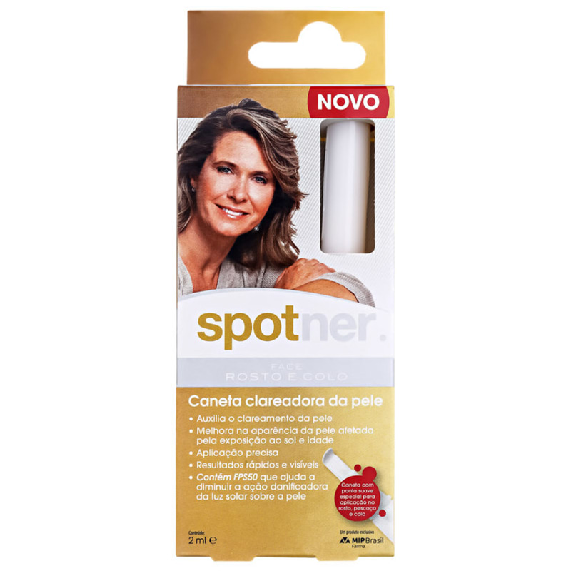 Spotner Face Rosto e Colo - Caneta Clareadora 2ml