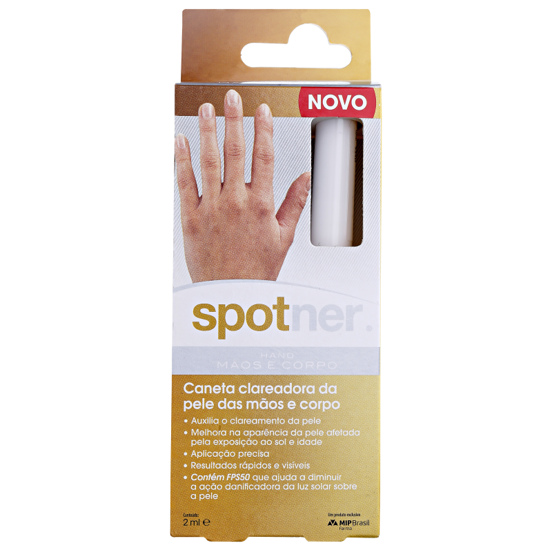 Spotner Hand Mãos e Corpo - Caneta Clareadora de Manchas 2ml