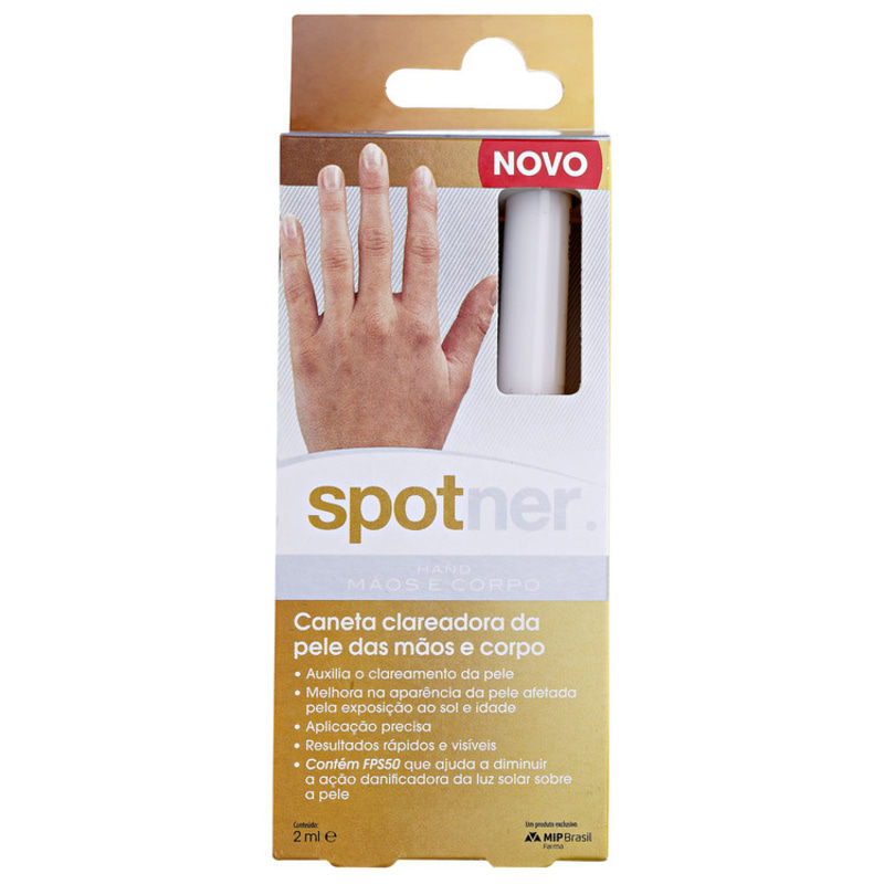Spotner Hand Mãos e Corpo - Caneta Clareadora 2ml