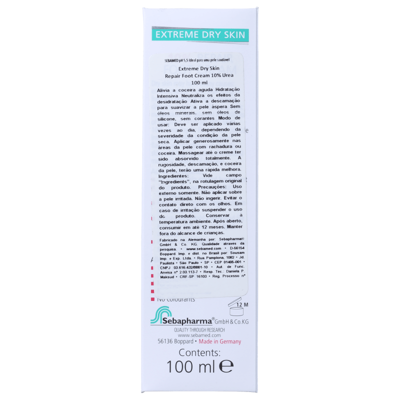 Sebamed Extreme Dry Skin Repair - Creme para os Pés 100ml