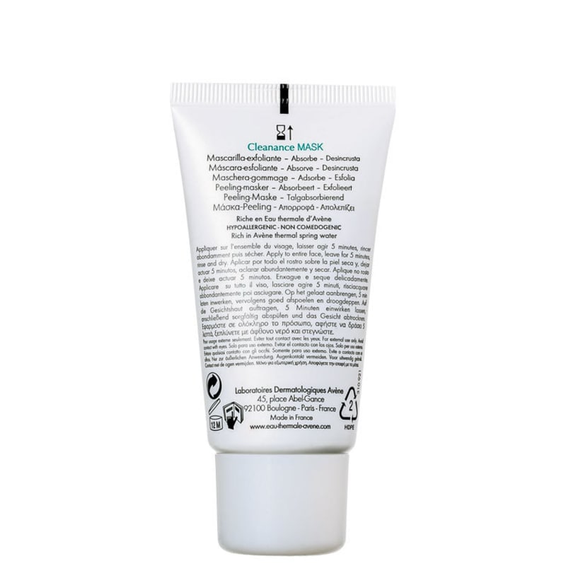 Avène Cleanance Mask - Máscara Facial 50ml