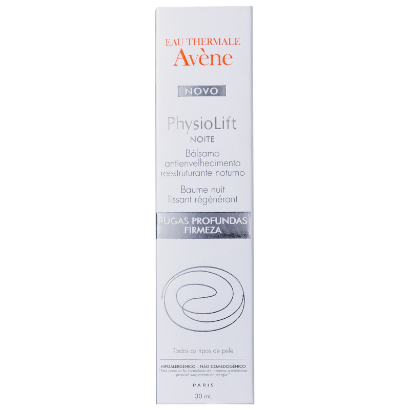 Avène PhysioLift Nuit - Bálsamo Anti-Idade Noturno Noturno 30ml