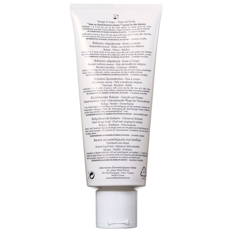Avène XeraCalm A.D Anti-Irritant - Bálsamo Hidratante Facial 200ml
