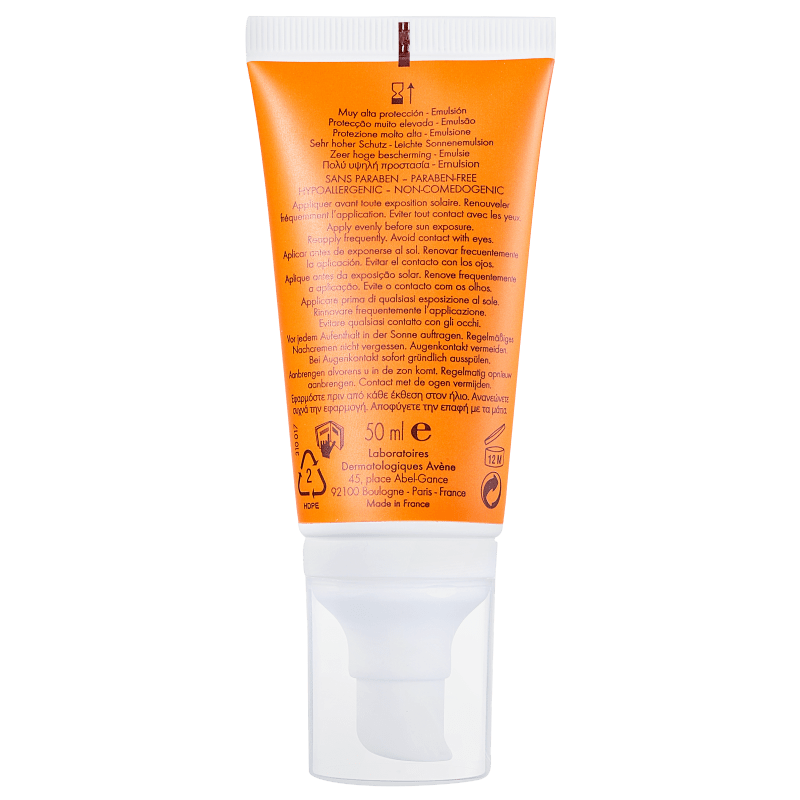 Avène Very High Protection FPS 50 - Protetor Solar Facial 50ml