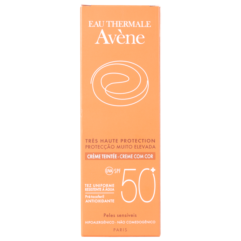 Avène Very High Protection Tinted FPS 50 - Protetor Solar com Cor 50ml