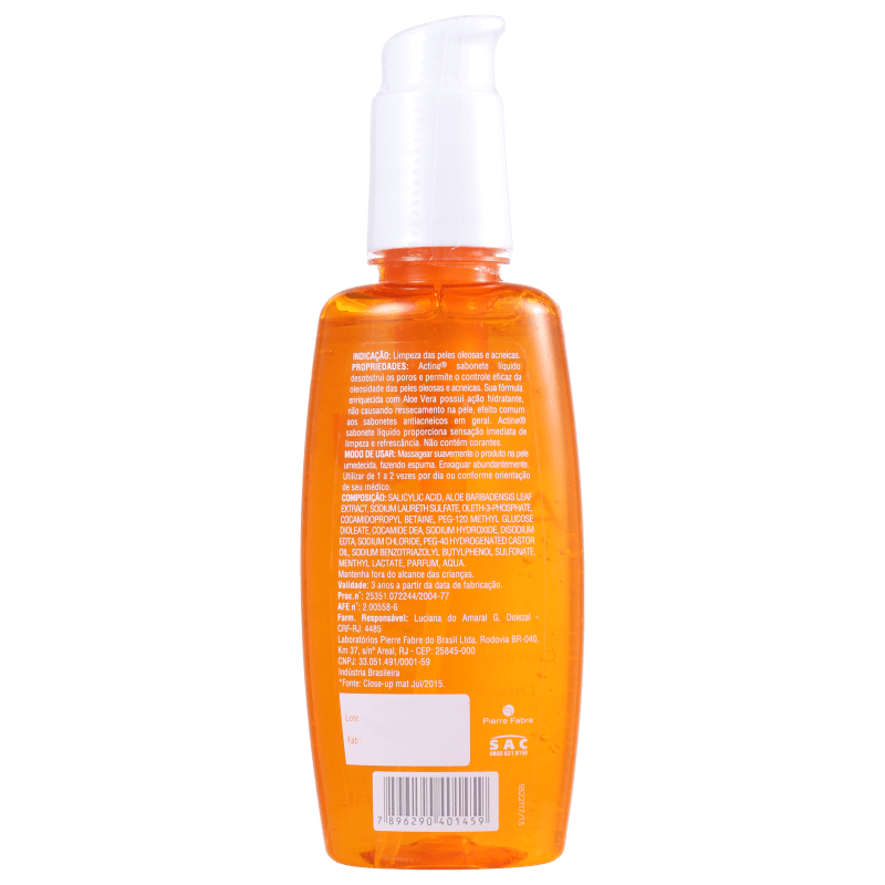 Darrow Actine Pele Acneica - Sabonete Líquido Facial 140ml