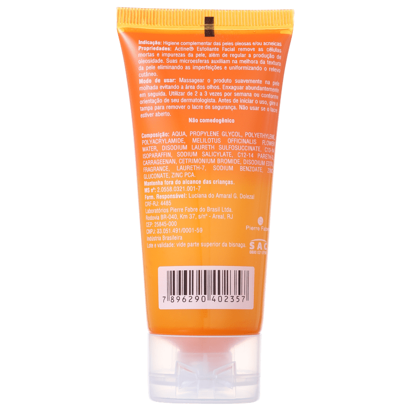 Darrow Actine Pele Acneica - Esfoliante Facial 60g