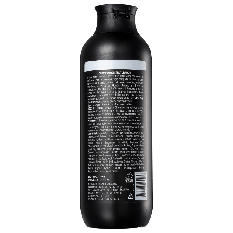 Nick & Vick PRO-Hair Reestruturador - Shampoo 250ml