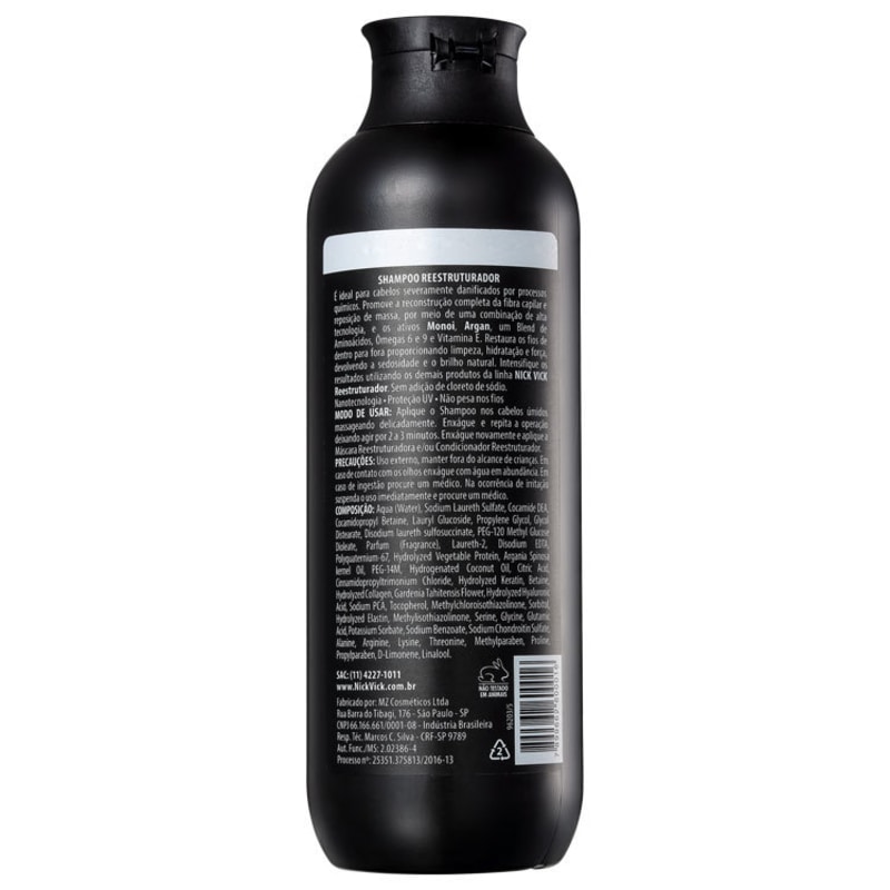Nick & Vick PRO-Hair Reestruturador - Shampoo 250ml