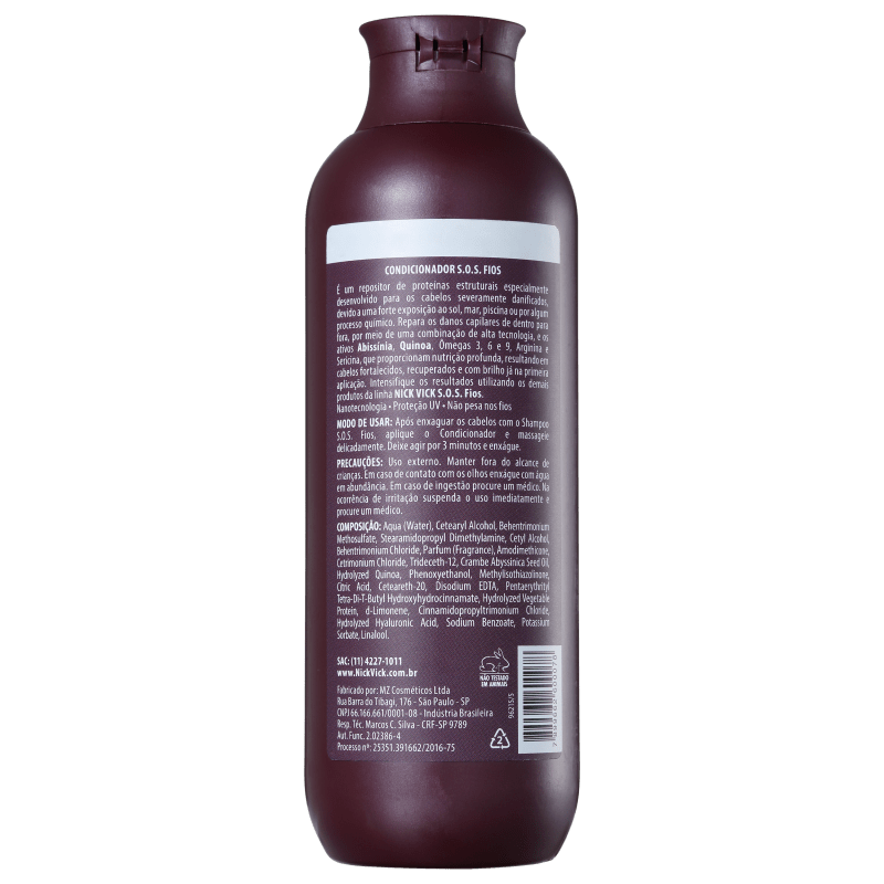 Nick & Vick PRO-Hair S.O.S Fios - Condicionador 250ml