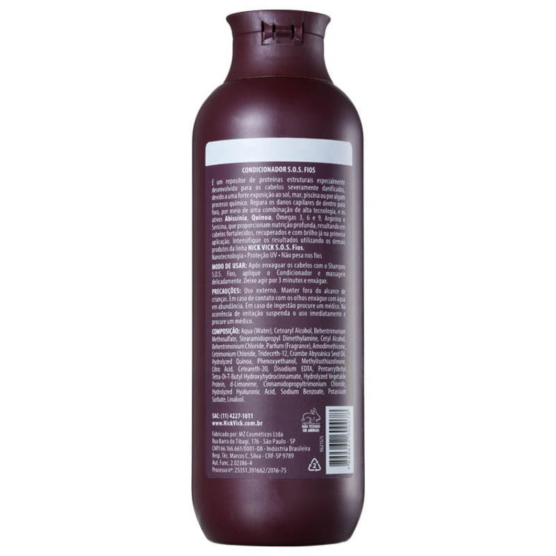 Nick & Vick PRO-Hair S.O.S Fios - Condicionador 250ml