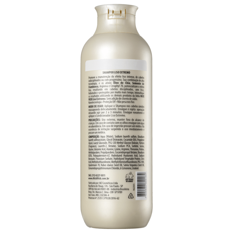 Nick & Vick PRO-Hair Liso Extremo - Shampoo 250ml