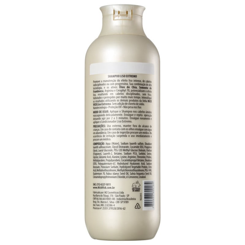 Nick & Vick PRO-Hair Liso Extremo - Shampoo 250ml