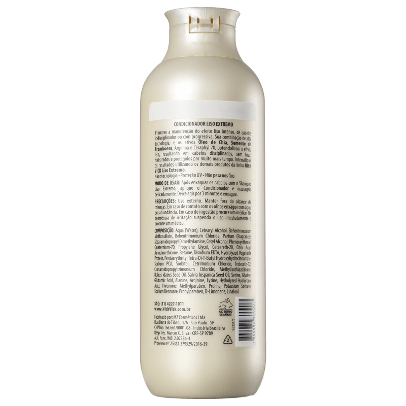 Nick & Vick PRO-Hair Liso Extremo - Condicionador 250ml