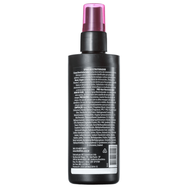 Nick & Vick PRO-Hair - Spray Reestruturador 100ml