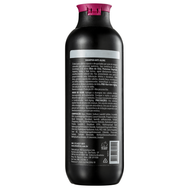 Nick & Vick PRO-Hair Preenchimento Capilar - Shampoo 250ml