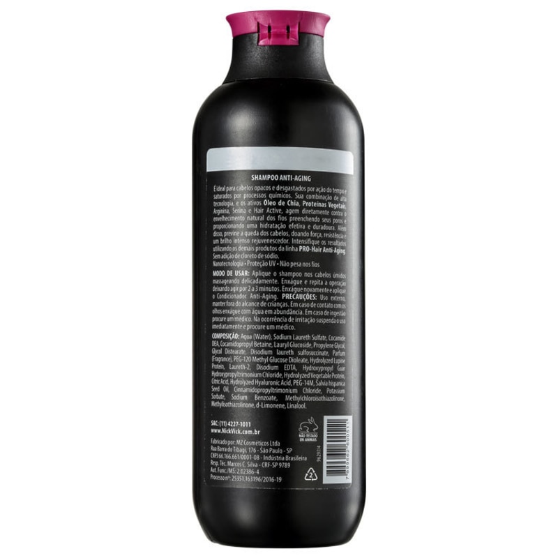 Nick & Vick PRO-Hair Preenchimento Capilar - Shampoo 250ml