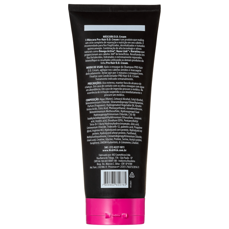 Nick & Vick PRO-Hair D.D. Cream 360º - Máscara de Tratamento 200ml