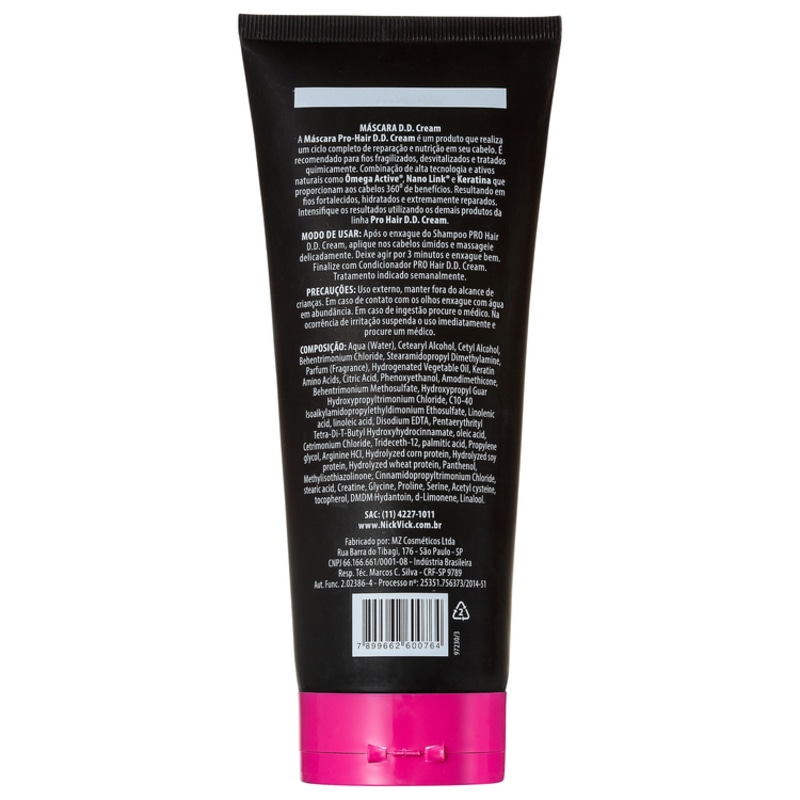 Nick & Vick PRO-Hair D.D. Cream 360º - Máscara de Tratamento 200ml