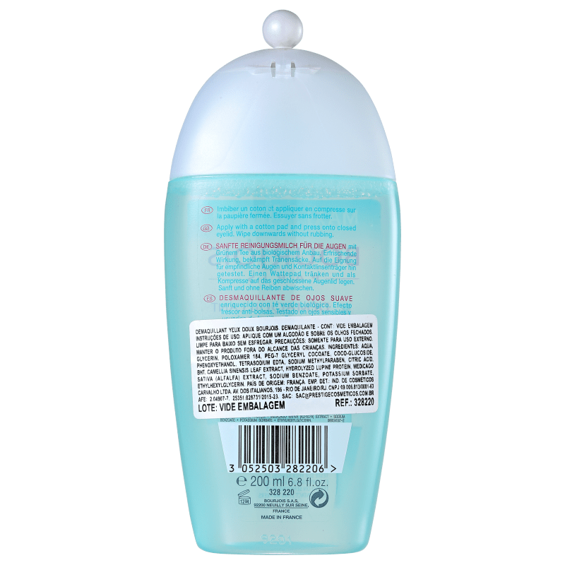 Bourjois Démaquillant Yeux Doux - Loção Demaquilante 200ml