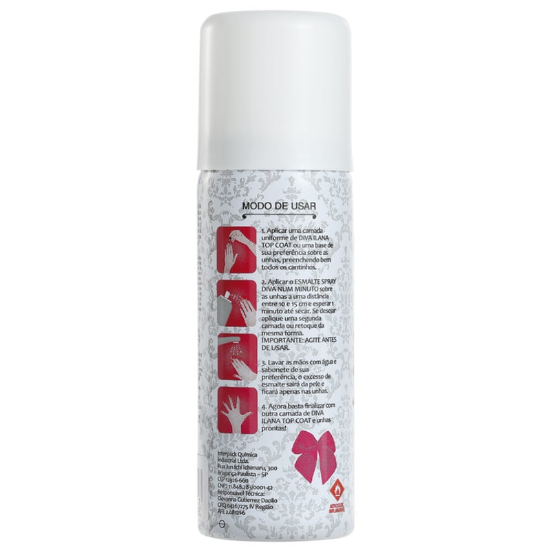 Diva Cosmetics Laila - Esmalte em Spray Perolado 50ml