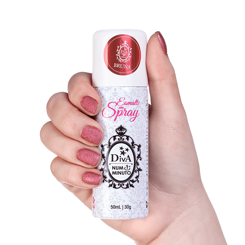 Diva Cosmetics Bruna - Esmalte em Spray Perolado 50ml