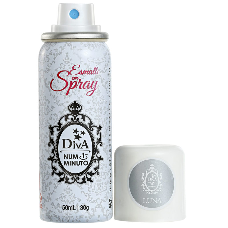 Diva Cosmetics Luna - Esmalte em Spray Metálico 50ml