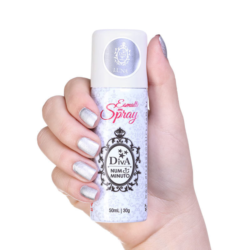 Diva Cosmetics Luna - Esmalte em Spray Metálico 50ml
