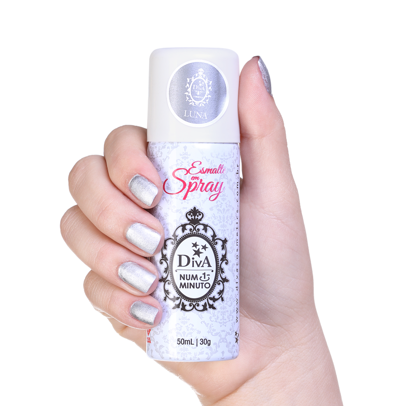 Diva Cosmetics Luna - Esmalte em Spray Metálico 50ml