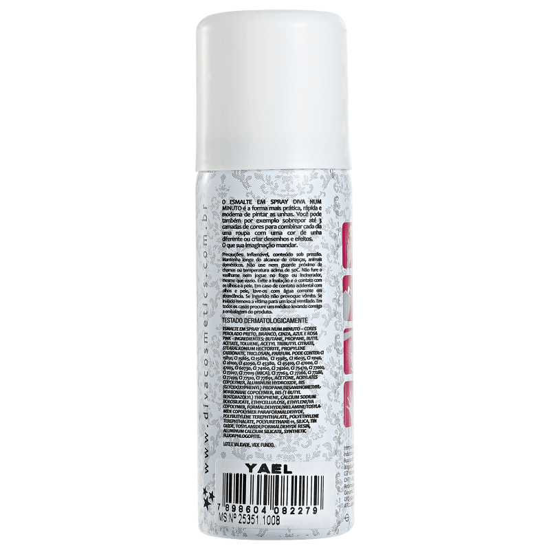 Diva Cosmetics Yael - Esmalte em Spray Perolado 50ml