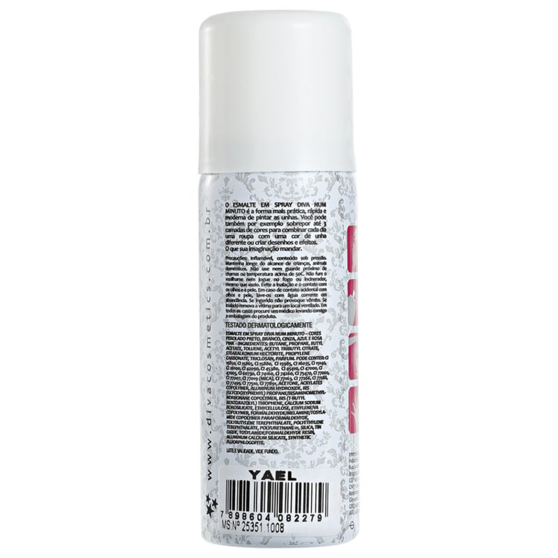 Diva Cosmetics Yael - Esmalte em Spray Perolado 50ml