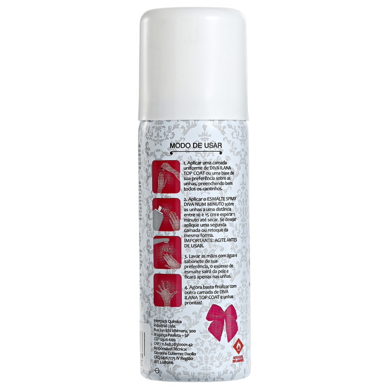 Diva Cosmetics Thaty - Esmalte em Spray Perolado 50ml