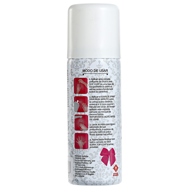 Diva Cosmetics Thaty - Esmalte em Spray Perolado 50ml