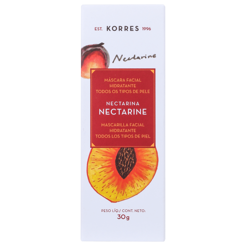 Korres Nectarine - Máscara Hidratante 30g