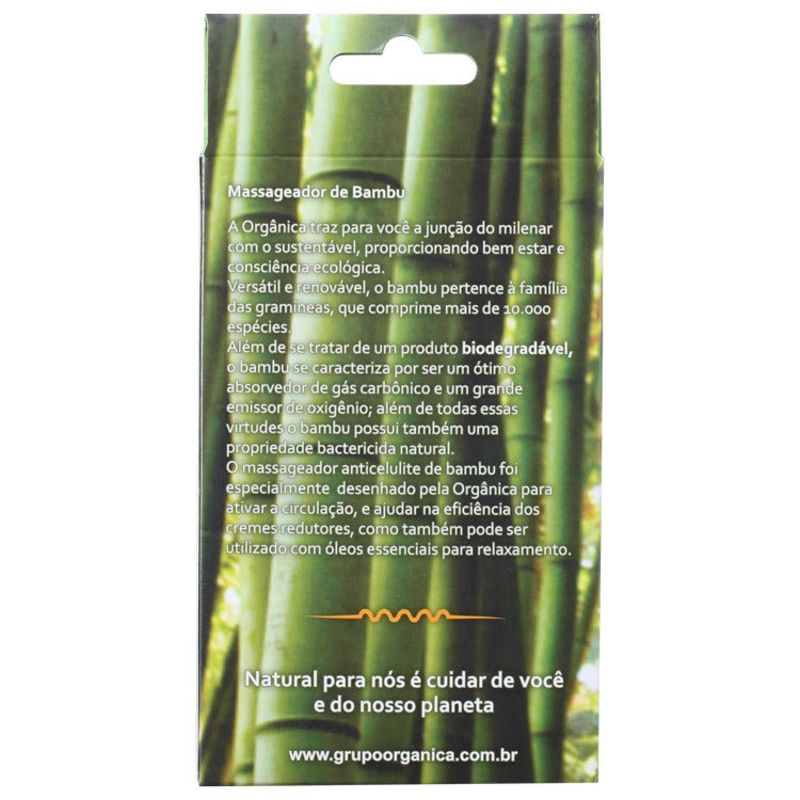 Orgânica Bambu Anticelulite - Massageador