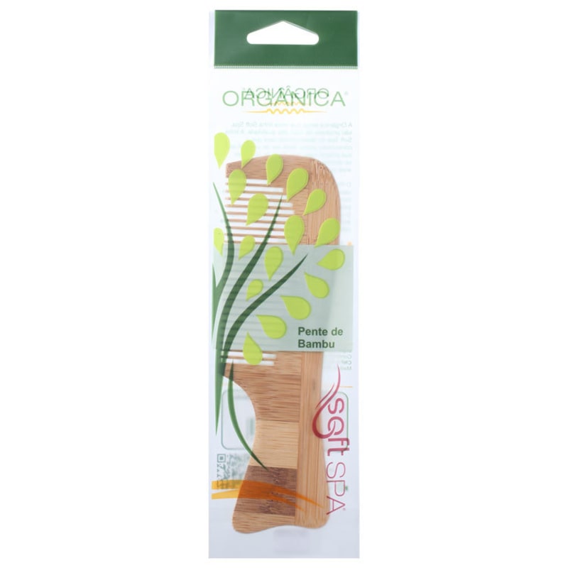 Orgânica Bambu Cabo Médio - Pente de Cabelo