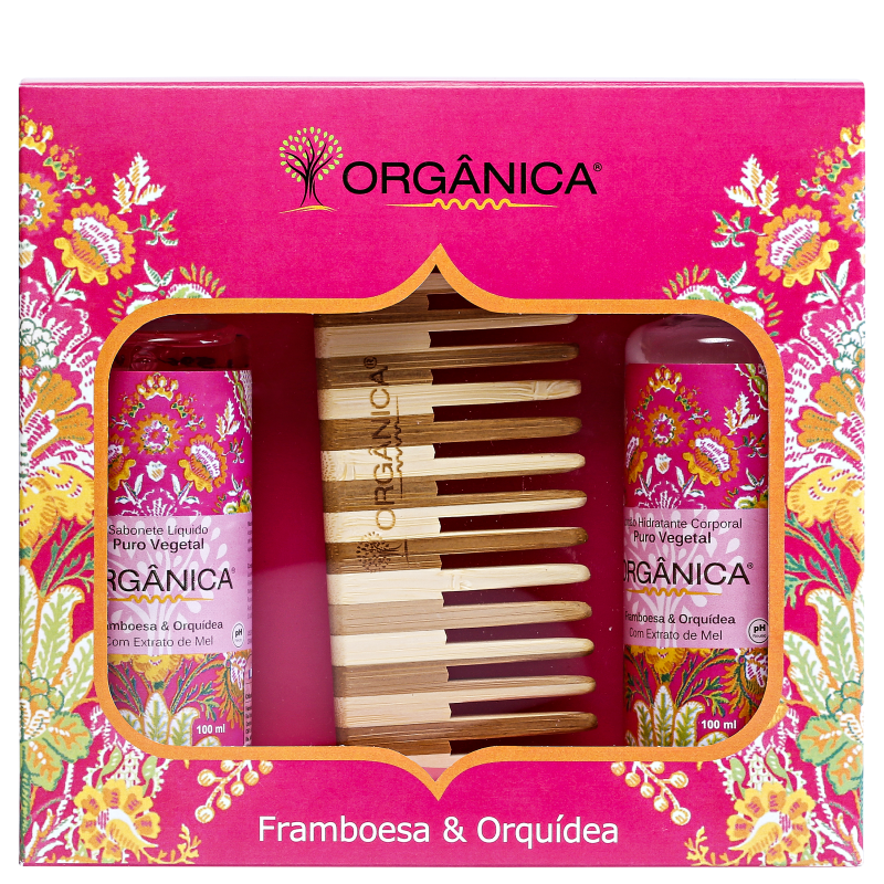 Kit Orgânica Set Framboesa e Orquídea (3 produtos)