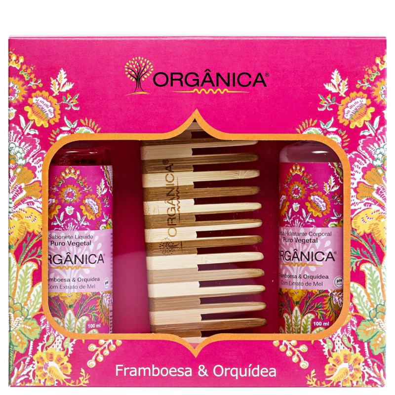 Kit Orgânica Set Framboesa e Orquídea (3 produtos)