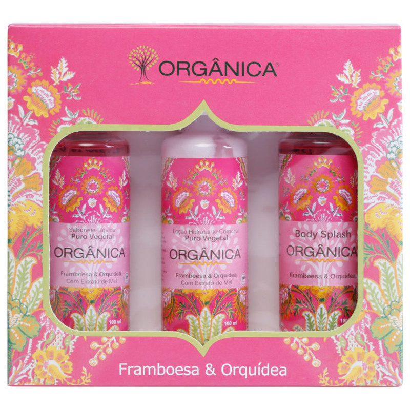 Kit Orgânica Tri Set Framboesa e Orquídea (3 produtos)