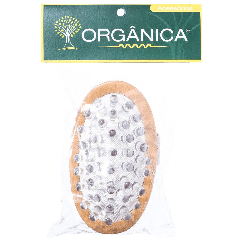 Orgânica Cerdas de Silicone - Massageador Anticelulite