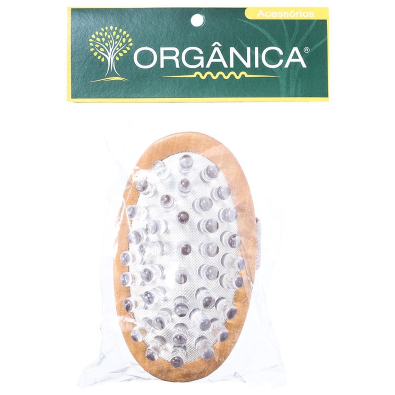 Orgânica Cerdas de Silicone - Massageador Anticelulite