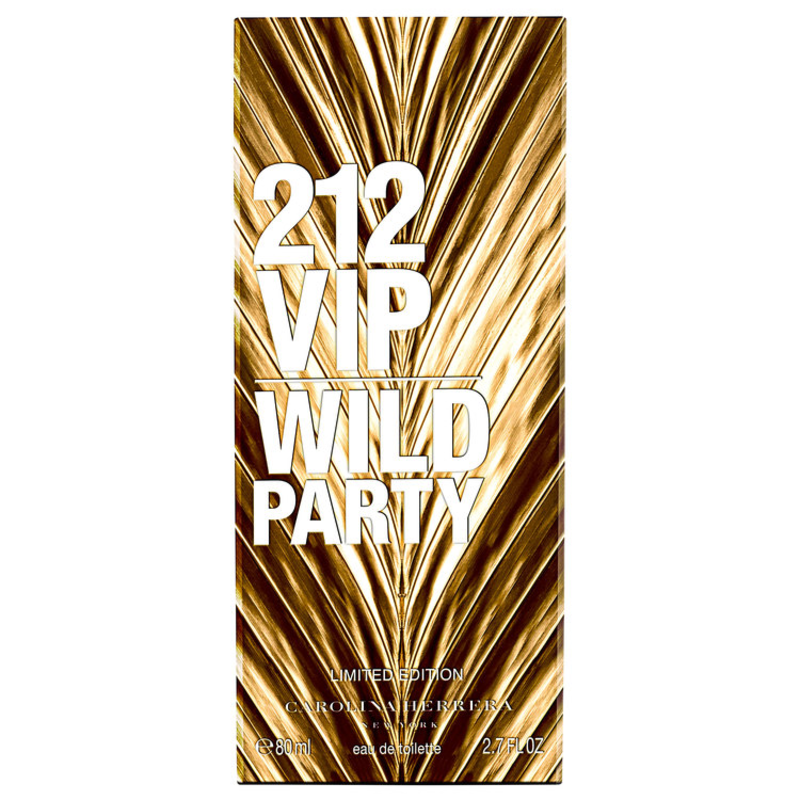 212 VIP Wild Party Carolina Herrera Eau de Toilette - Perfume Feminino 80ml