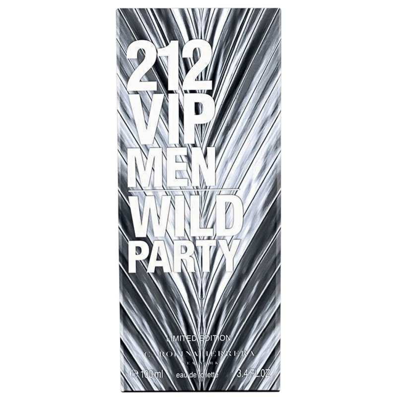 212 VIP Men Wild Party Carolina Herrera Eau de Toilette - Perfume Masculino 100ml
