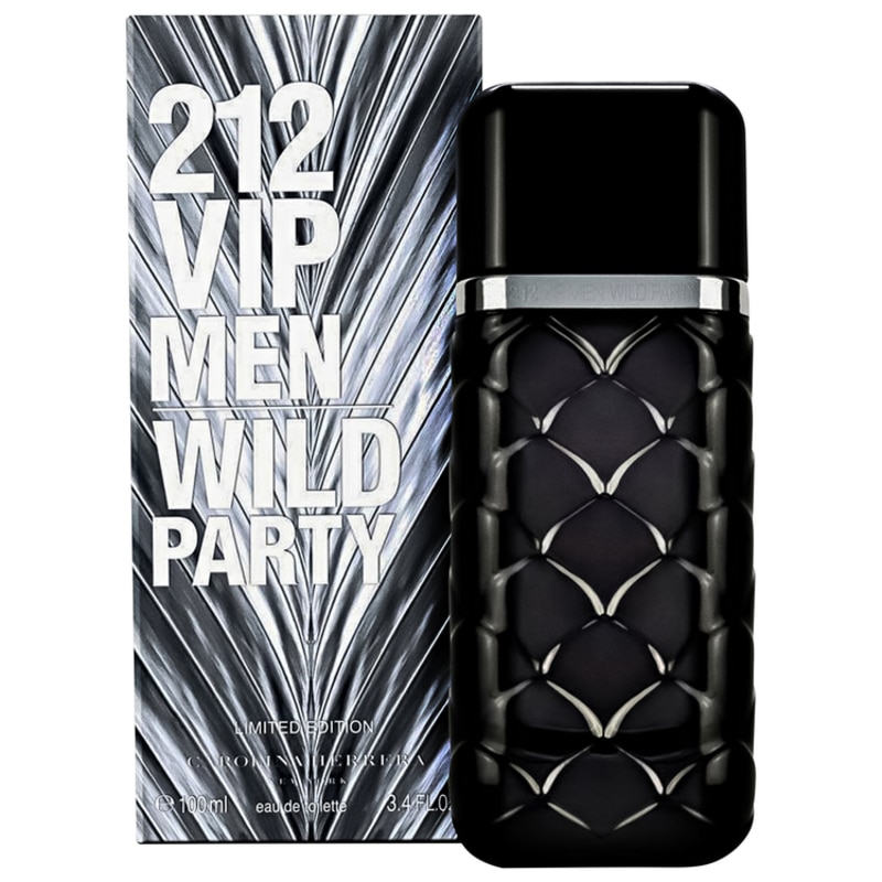 212 VIP Men Wild Party Carolina Herrera Eau de Toilette - Perfume Masculino 100ml