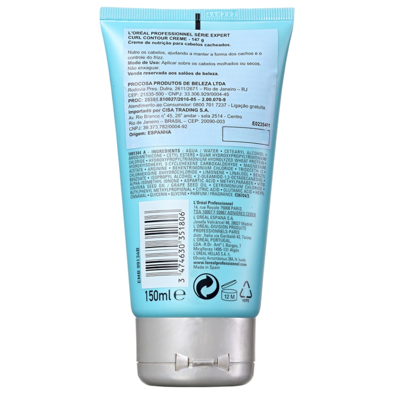 L’Oréal Professionnel Curl Contour - Creme de Pentear 150ml