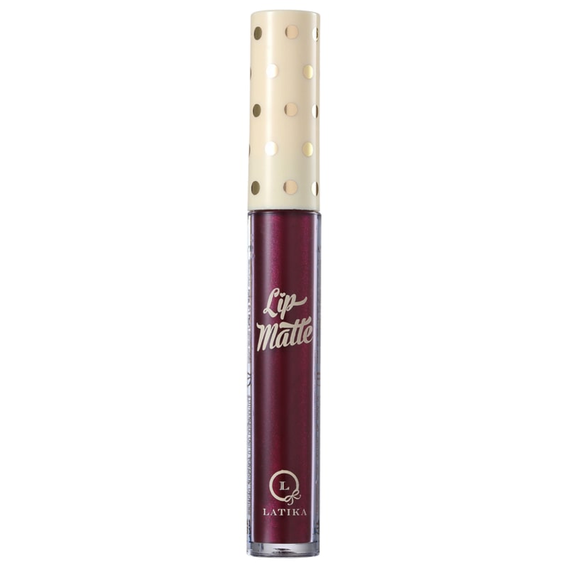 Latika Lip Vinho Nº 41 - Batom Líquido Metálico 4ml