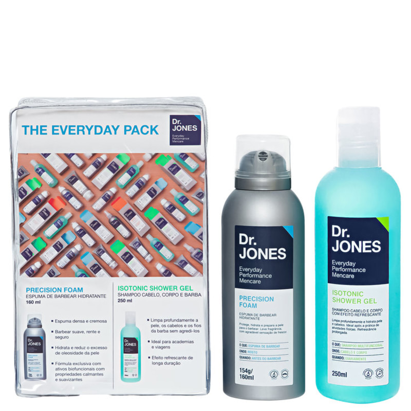 Kit Dr. Jones The Everyday Pack (2 produtos + Estojo)