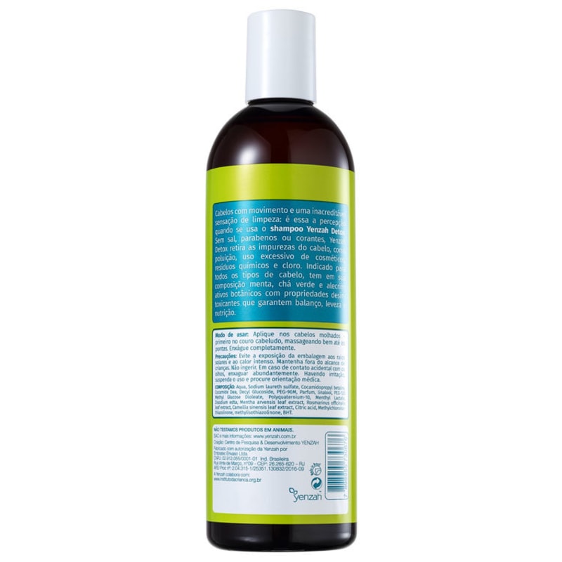 Yenzah Detox - Shampoo Desintoxicante 365ml