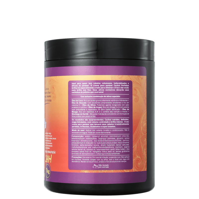 Griffus Amo Cachos Perfeitos - Creme de Pentear 1000g