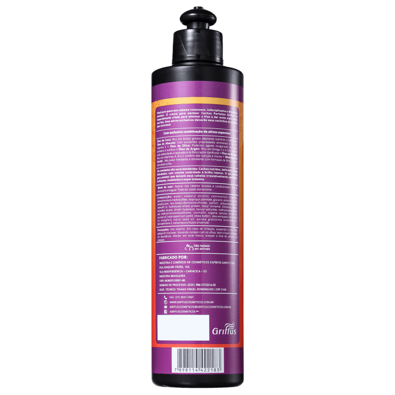 Griffus Amo Cachos Perfeitos - Creme de Pentear 400ml